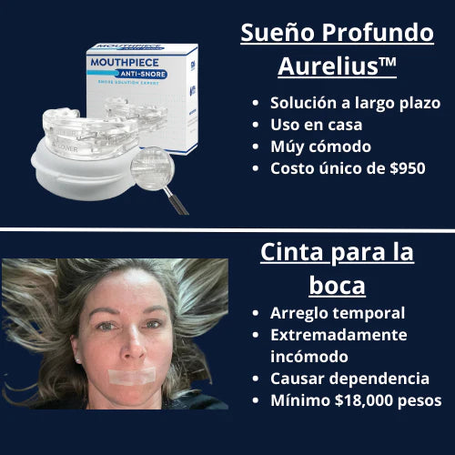 Aurelius™ Protector bucal antirronquido