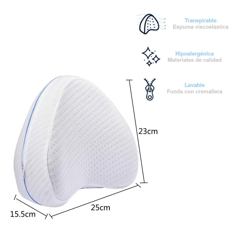 ALMOHADA PARA PIERNAS  y cadera Knee Pillow